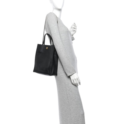 Chanel Calfskin Small Shopping Bag Black 2 of 10