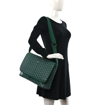 Goyard Goyardine Capetien Messenger Bag Green 2 of 7