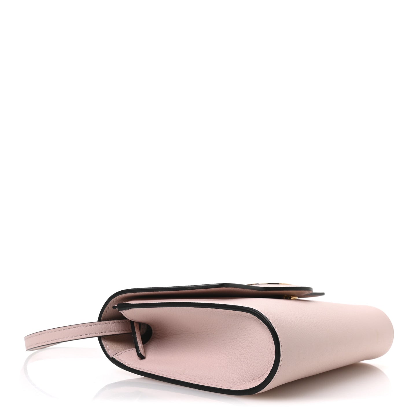 Grained Calfskin La Medusa Crossbody Bag Dusty Rose