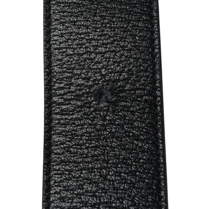 Gucci Textured Calfskin Double G 40mm Belt 75 30 Black 7 of 7