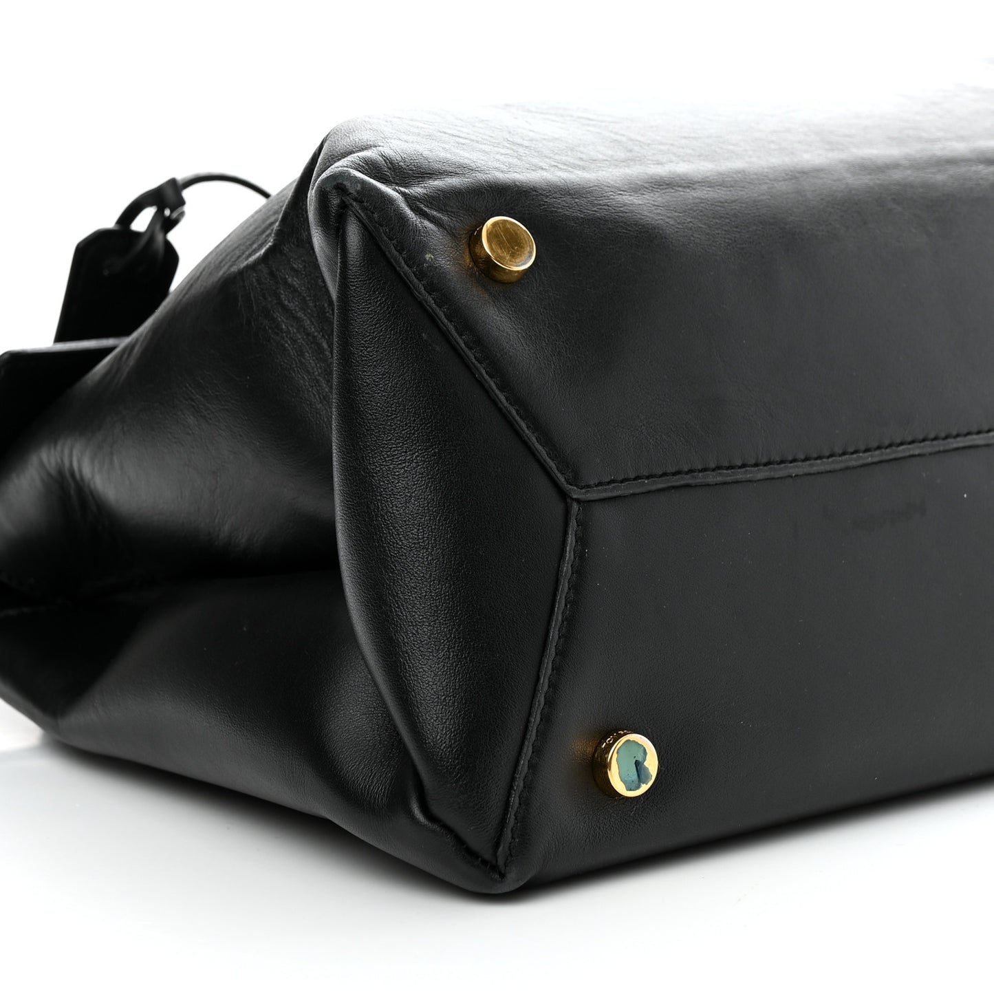 Smooth Calfskin Medium Icon Bag Black