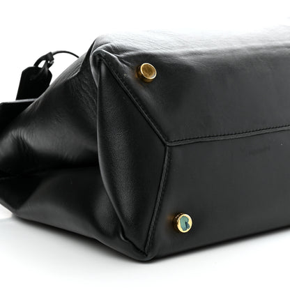 Tom Ford Smooth Calfskin Medium Icon Bag Black 10 of 17