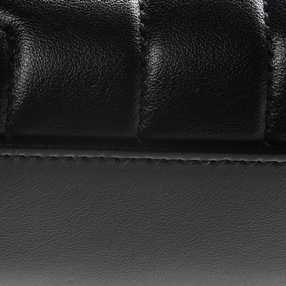 Saint Laurent Calfskin Y Quilted Monogram Toy Loulou Crossbody Bag Black 17 of 18