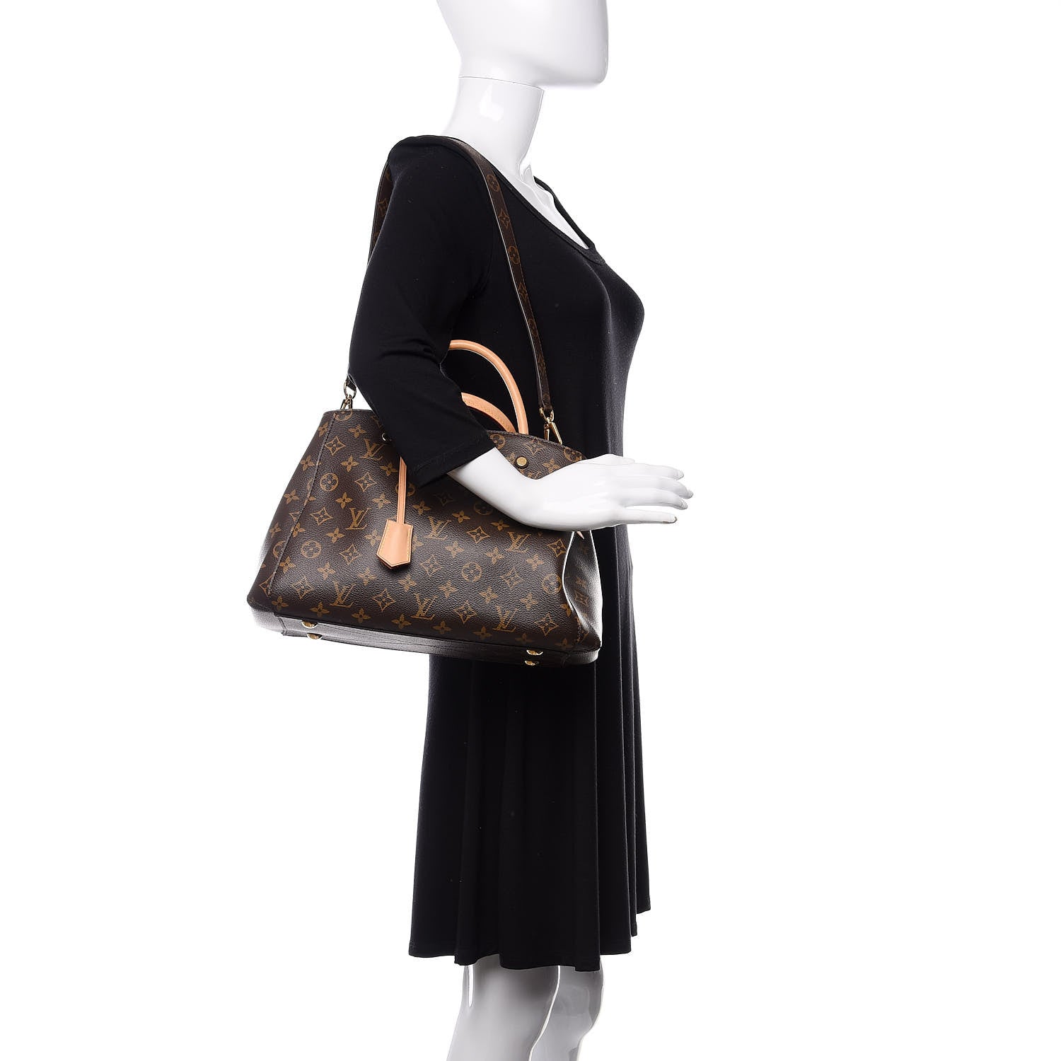 Louis Vuitton Monogram Montaigne MM 2 of 12