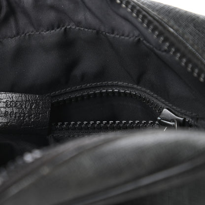 Gucci GG Supreme Monogram Messenger Bag Black Grey 9 of 11