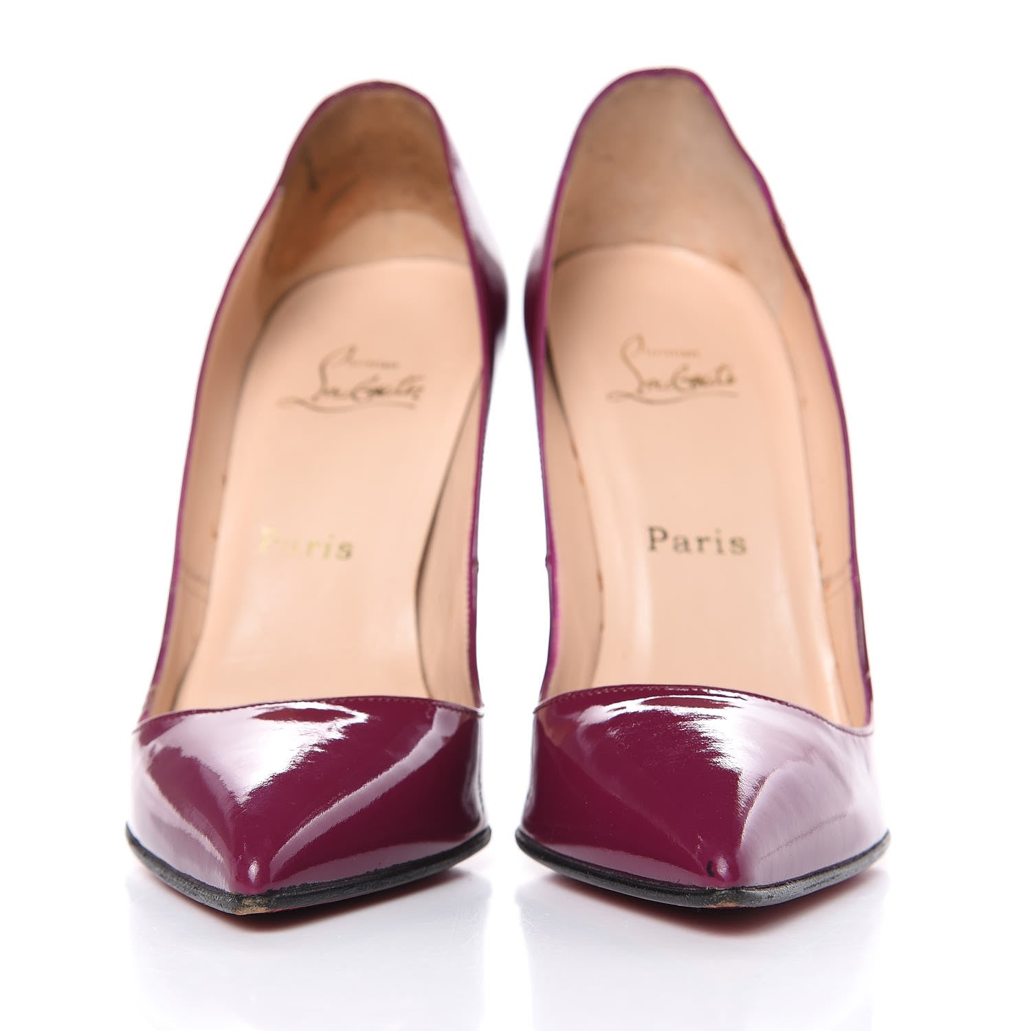 Christian Louboutin Patent Pigalle 120 Pumps 39 2 of 15