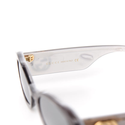 Gucci Acetate Oval Sunglasses GG0517S Grey 7 of 7