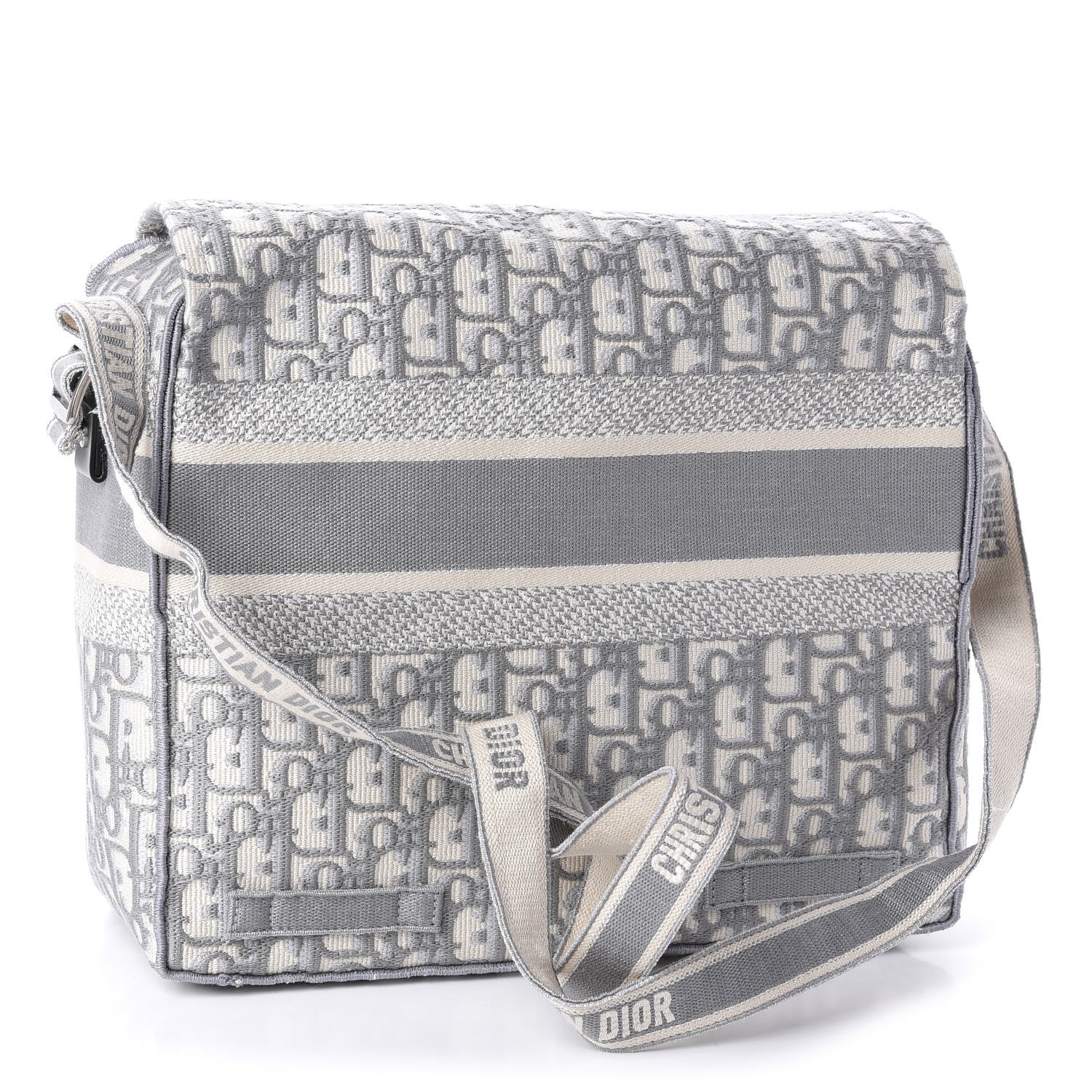 Christian Dior Oblique Medium Diorcamp Messenger Grey 3 of 11