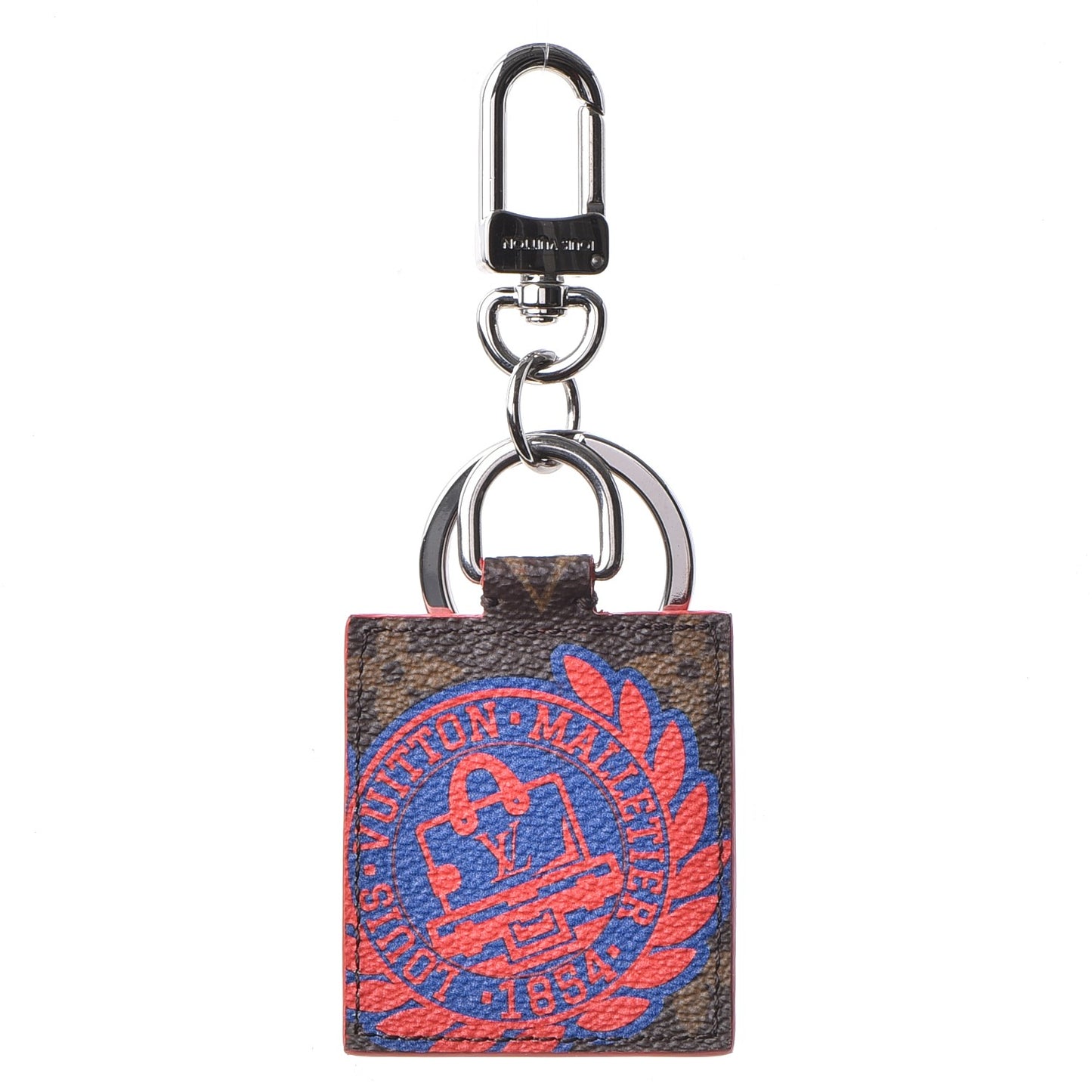 Monogram Illustrated LV League Bag Charm Key Ring