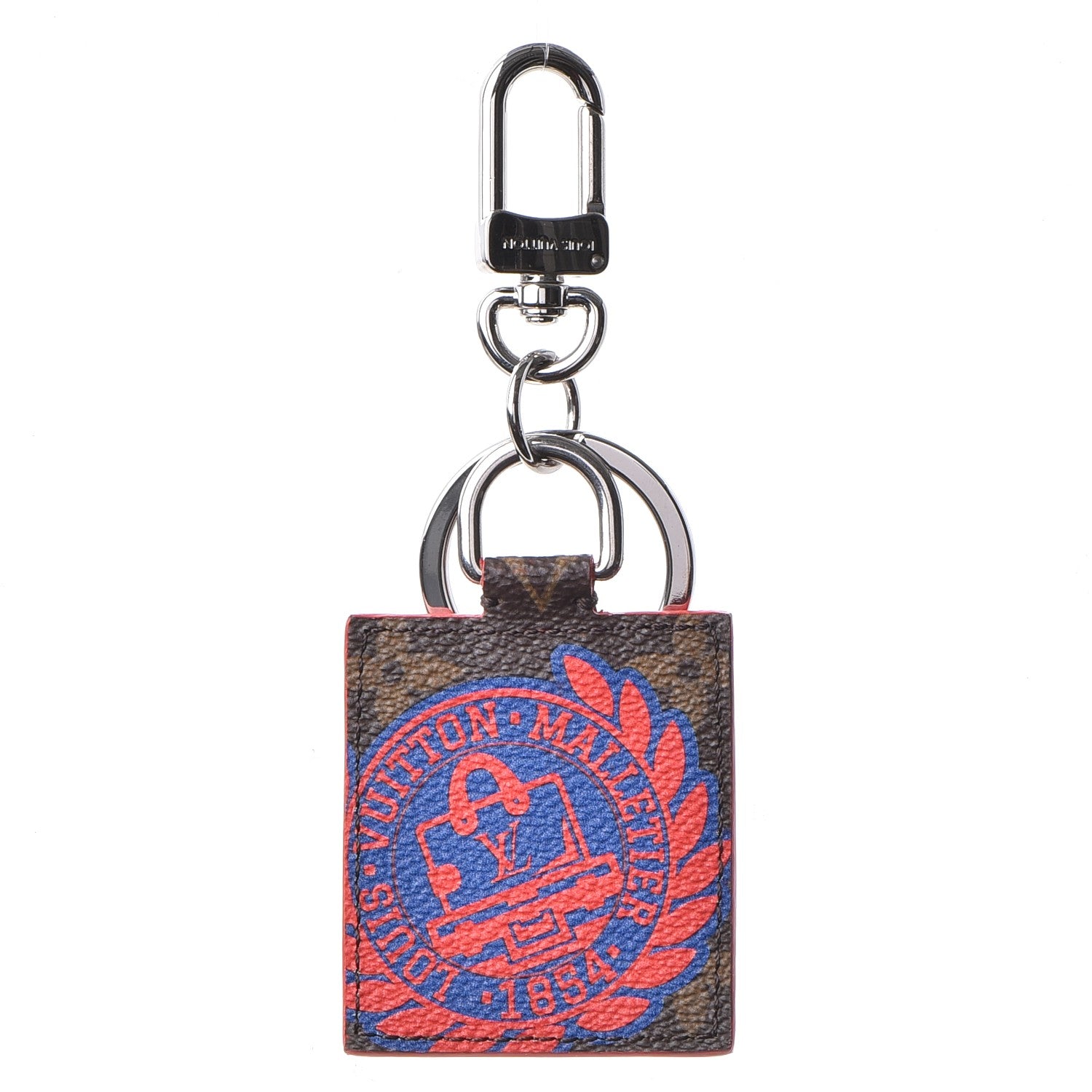 Louis Vuitton Monogram Illustrated LV League Bag Charm Key Ring 1 of 6