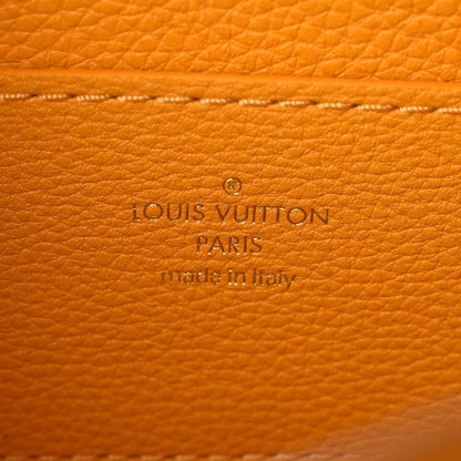 Louis Vuitton Grained Calfskin LV Pont 9 Soft PM Sunbeam 7 of 9