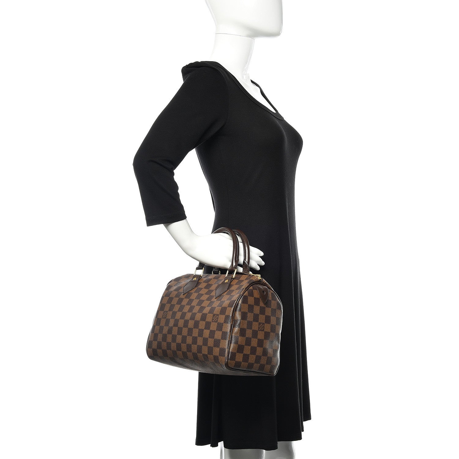 Louis Vuitton Damier Ebene Speedy 25 2 of 9