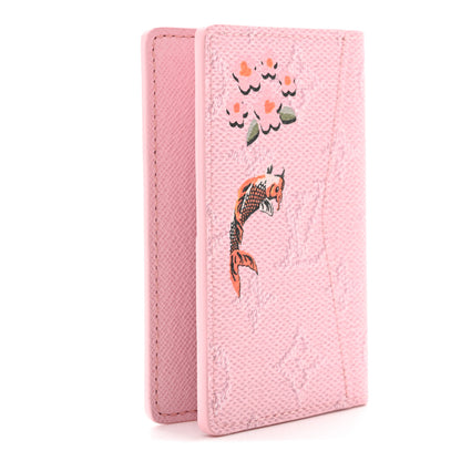Louis Vuitton Monogram Paris Tokyo Pocket Organizer NM Pink 3 of 6