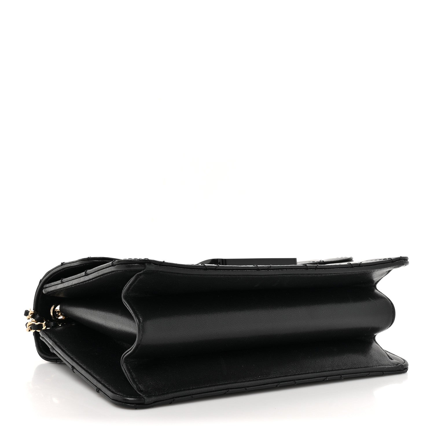 Chanel Sheepskin Quilted Beauty Lock Flap Black 4 of 19