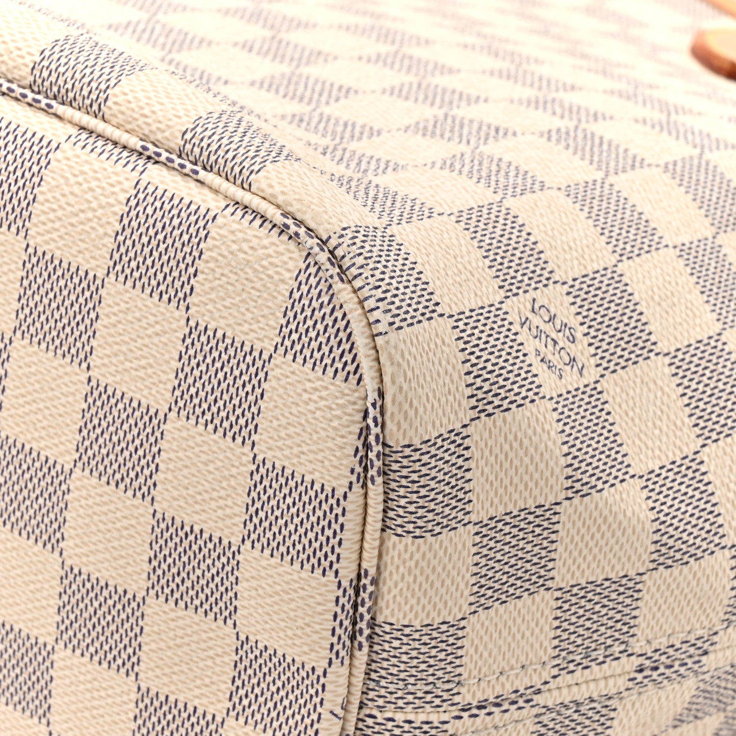 Louis Vuitton Damier Azur Neo Neverfull MM Rose Ballerine 8 of 14