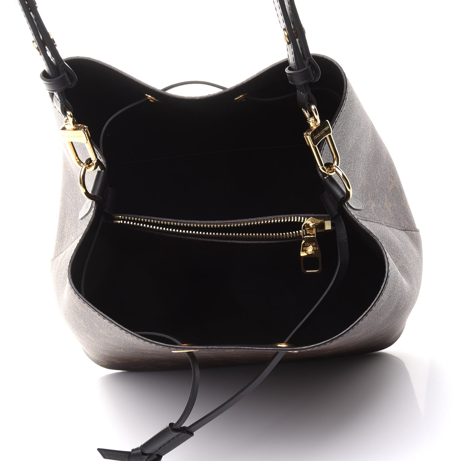 Louis Vuitton Monogram Neonoe MM Black 5 of 11