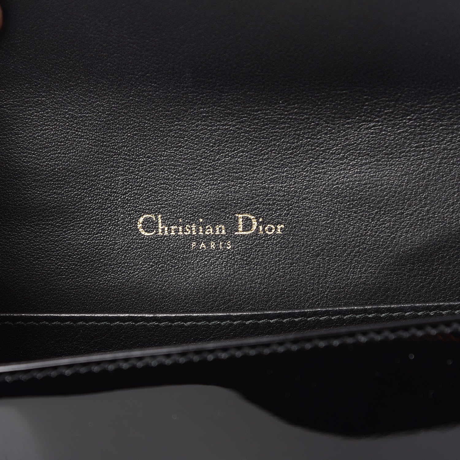Christian Dior Patent Cannage Lady Dior Convertible Clutch Black 7 of 13