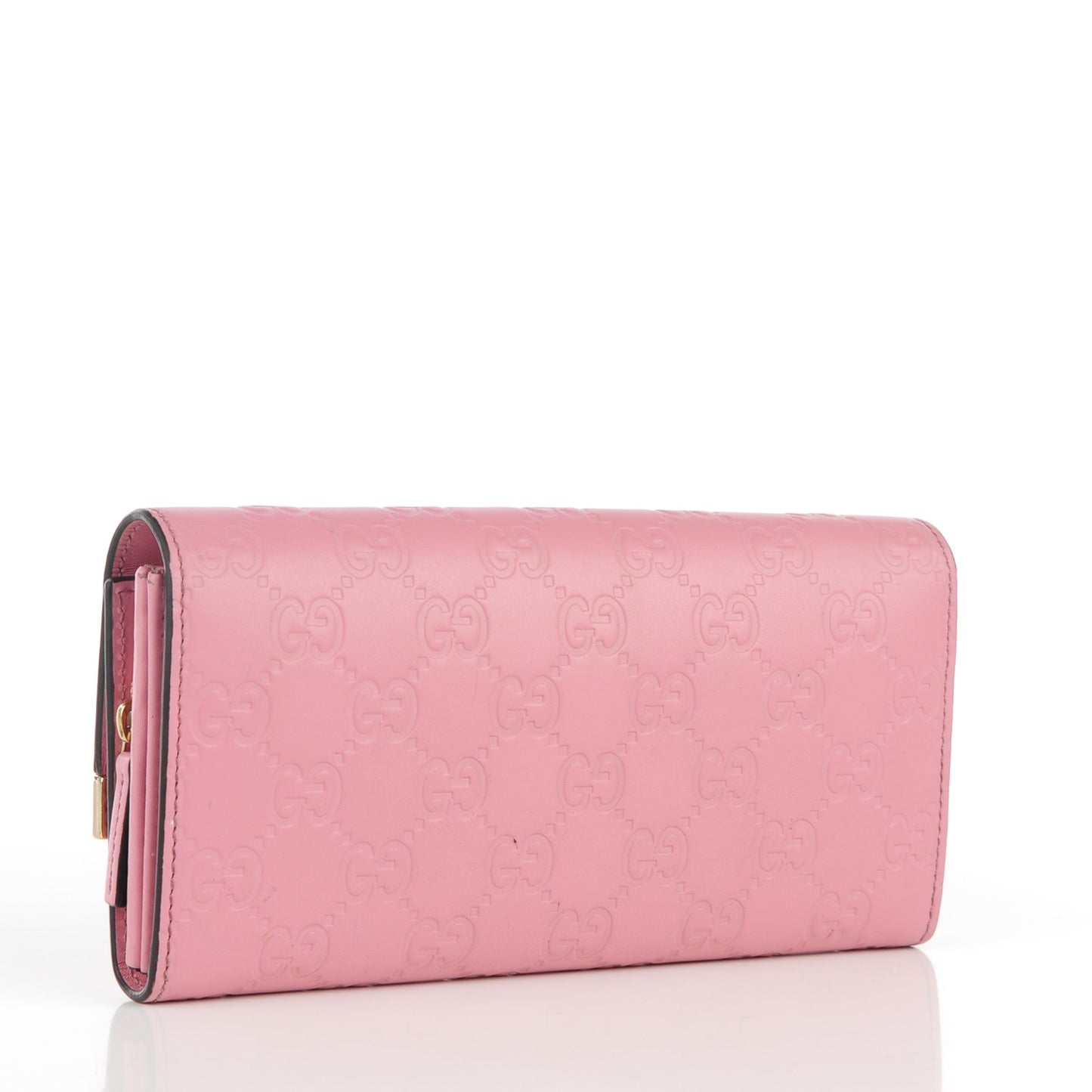 Guccissima Signature Dice Chain Wallet Carmine Rose