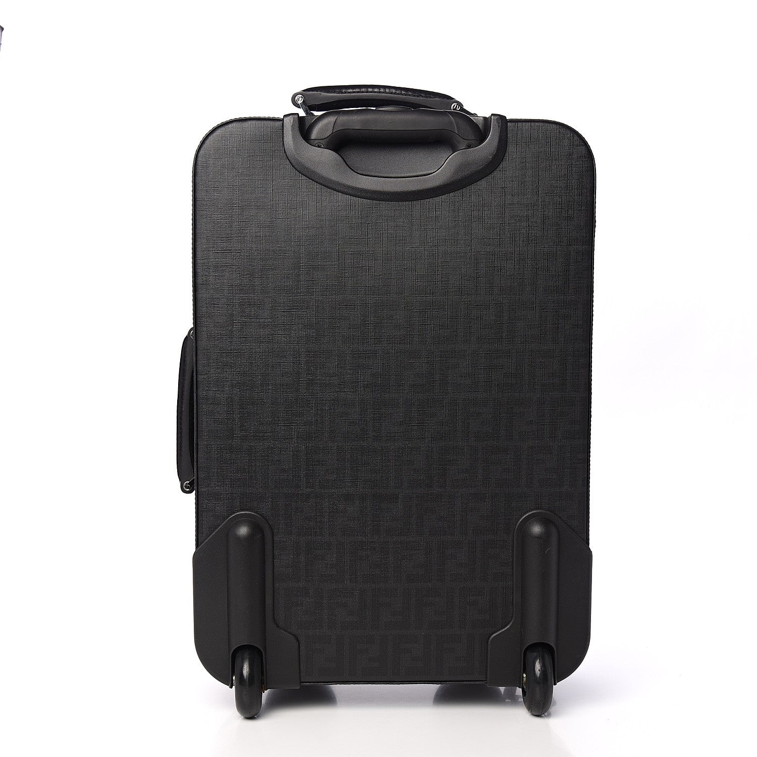 Fendi Zucca Spalmati Carry On Luggage Black 4 of 7