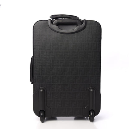 Fendi Zucca Spalmati Carry On Luggage Black 4 of 7