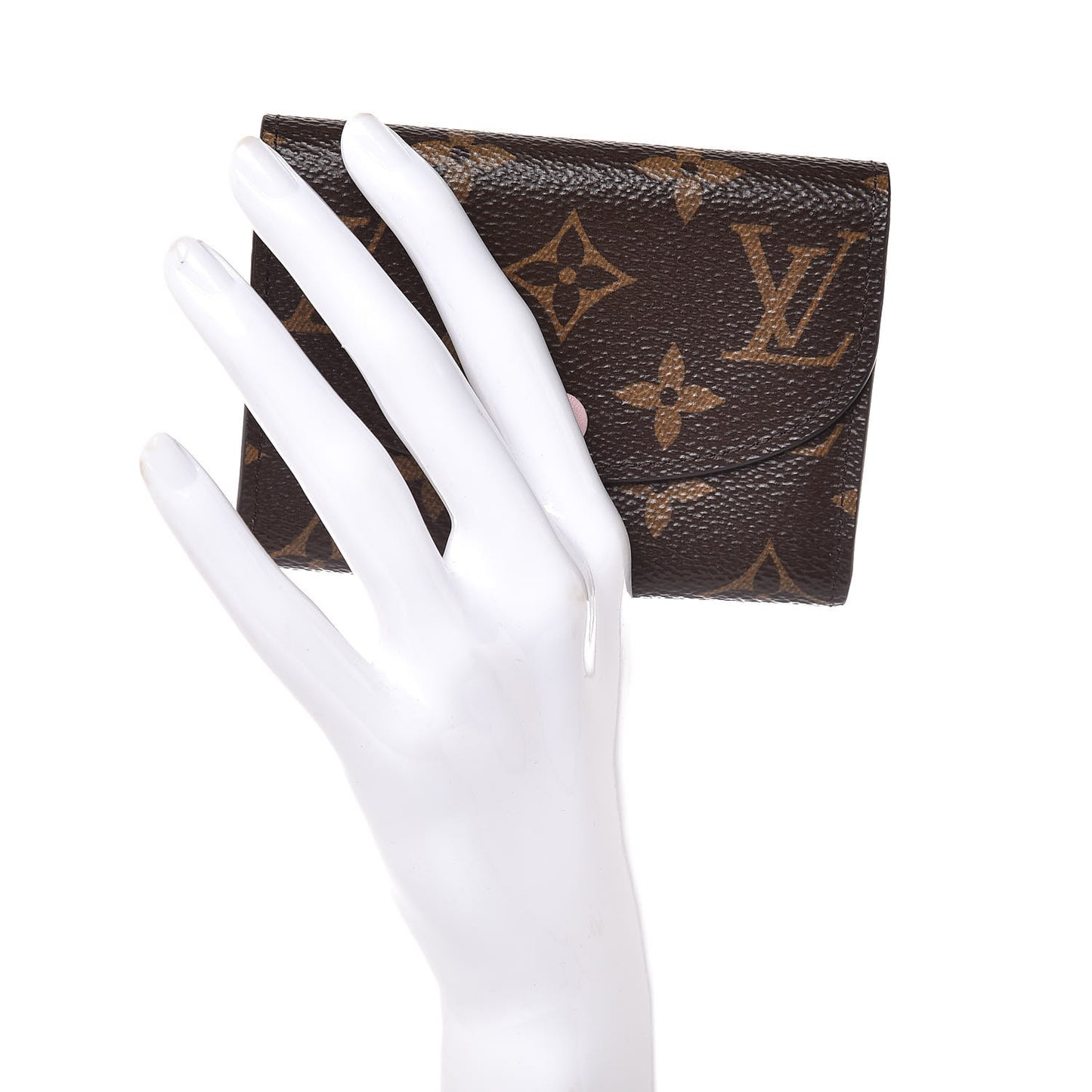 Monogram Rosalie Coin Purse Rose Ballerine