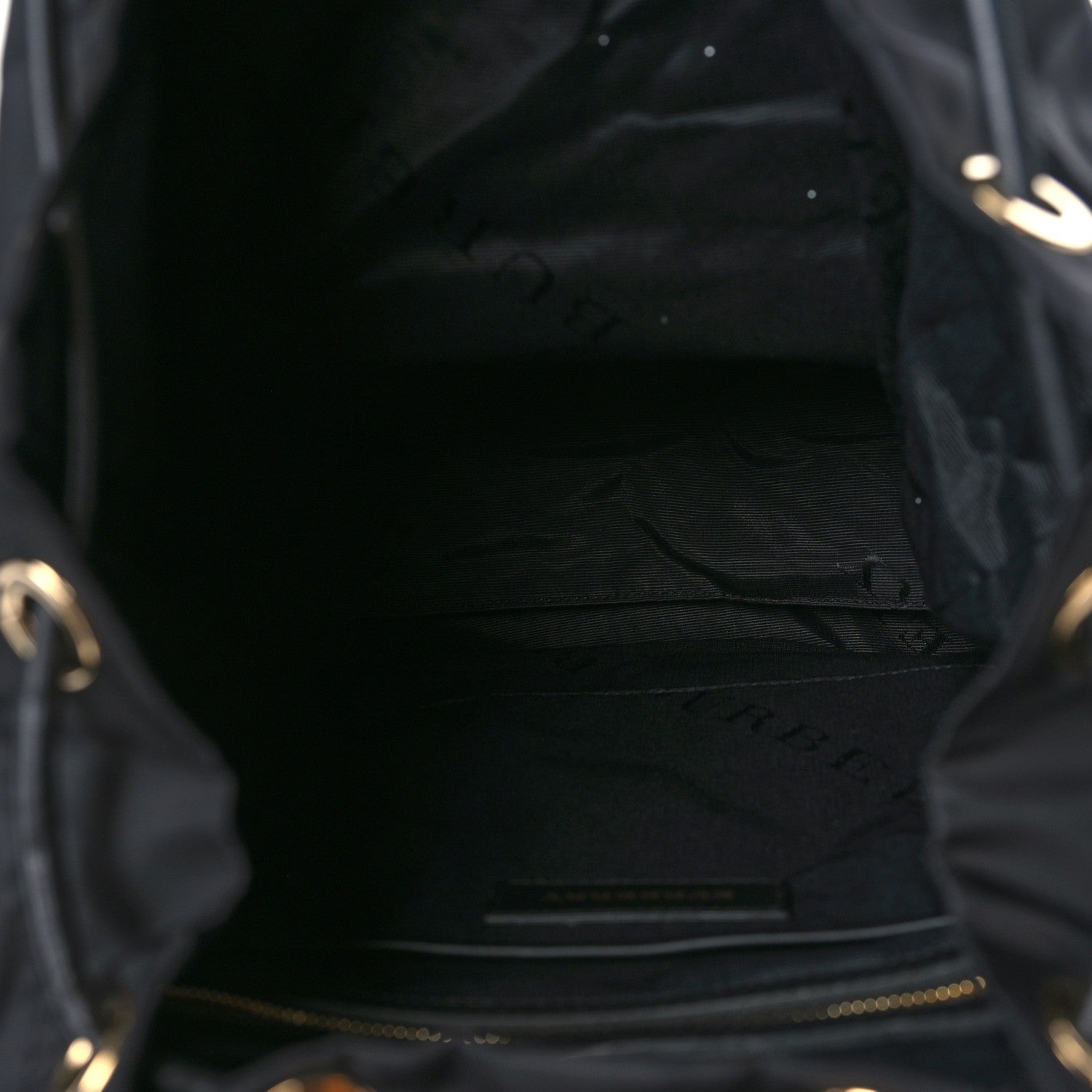 Burberry Nylon Large Rucksack Backpack Black 5 of 8