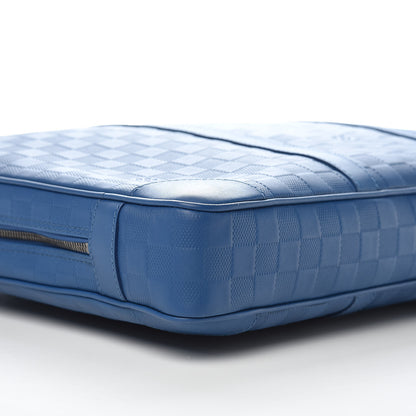 Louis Vuitton Damier Infini Porte-Documents Voyage Neptune 8 of 9