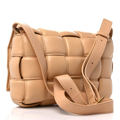 Bottega Veneta Nappa Maxi Intreccio Padded Cassette Crossbody Bag Almond 3 of 11