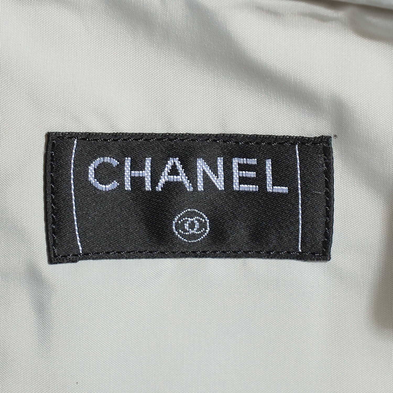 Chanel Snow Skis With Case White Grey 8 of 8