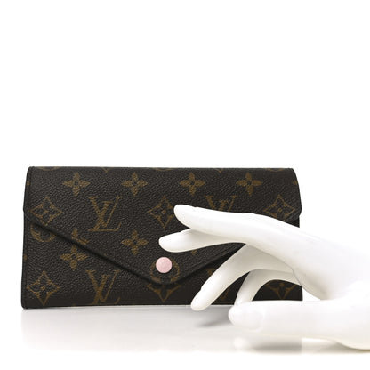 Louis Vuitton Monogram Josephine Wallet Rose Ballerine 2 of 7