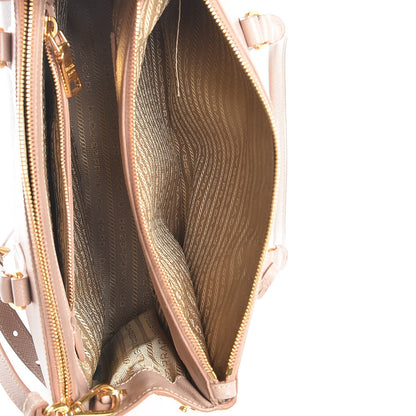 Prada Saffiano Small Galleria Double Zip Tote Cammeo 7 of 13