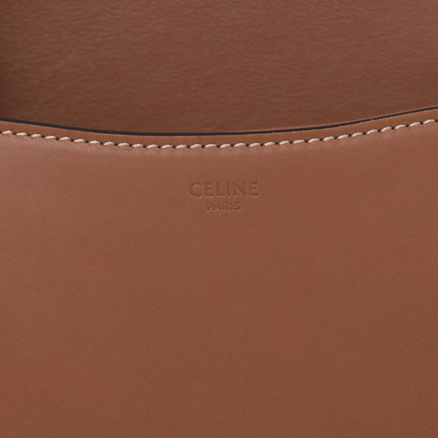 Celine Natural Calfskin Small Crecy Bag Tan 11 of 12