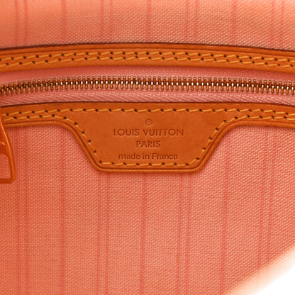 Louis Vuitton Damier Azur Delightful PM Rose Ballerine 6 of 10