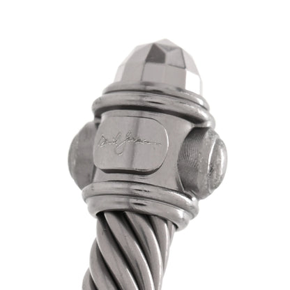 David Yurman Aluminum 5mm Renaissance Bracelet Darkened Silver 4 of 5