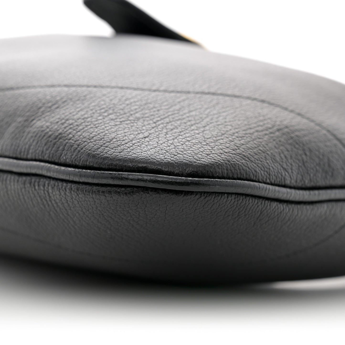 Goatskin Medium Aphrodite Shoulder Bag Black