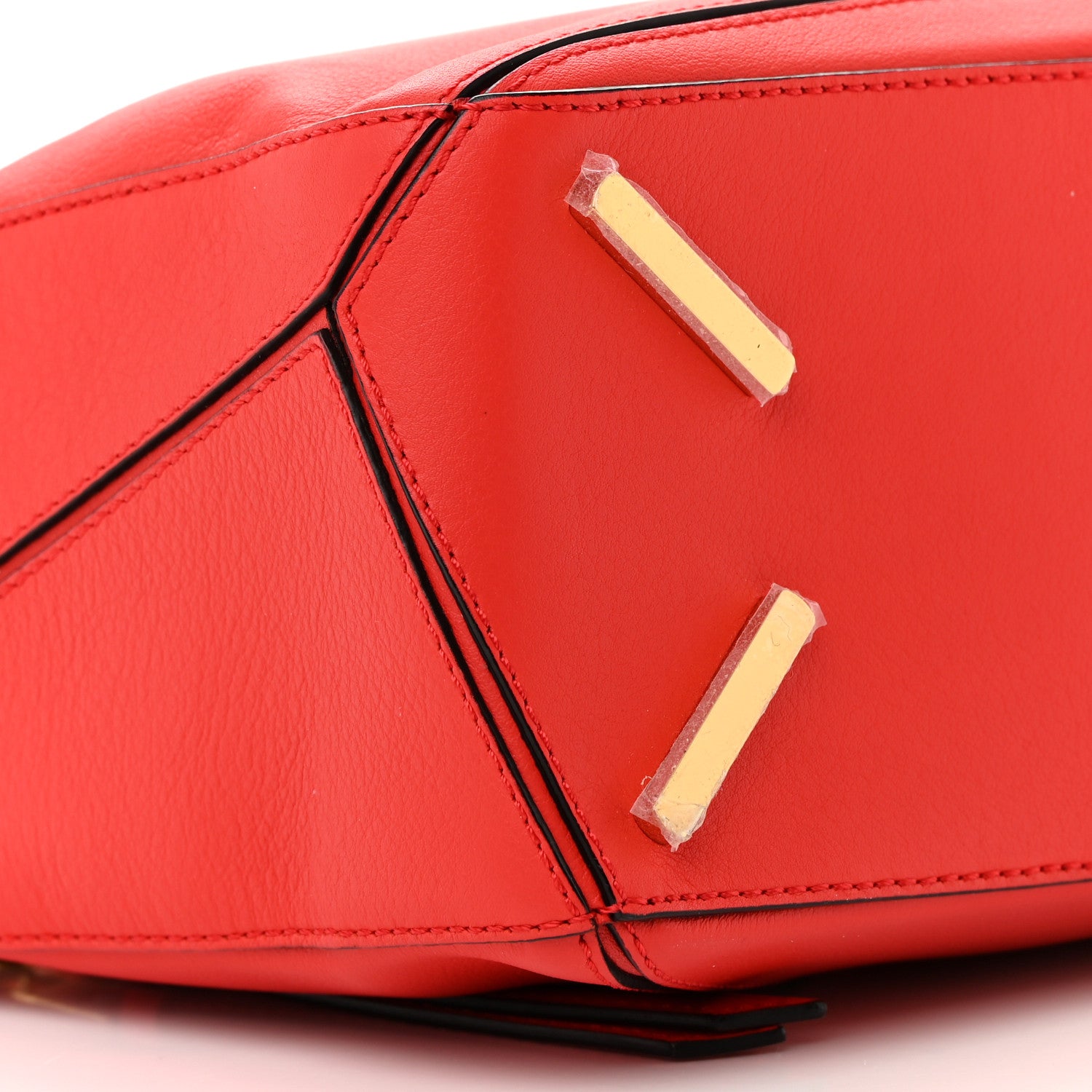 Loewe Calfskin Small Puzzle Bag Scarlet 9 of 12