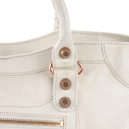 Balenciaga Agneau Giant 12 Rose Gold Hardware City White Light 12 of 14