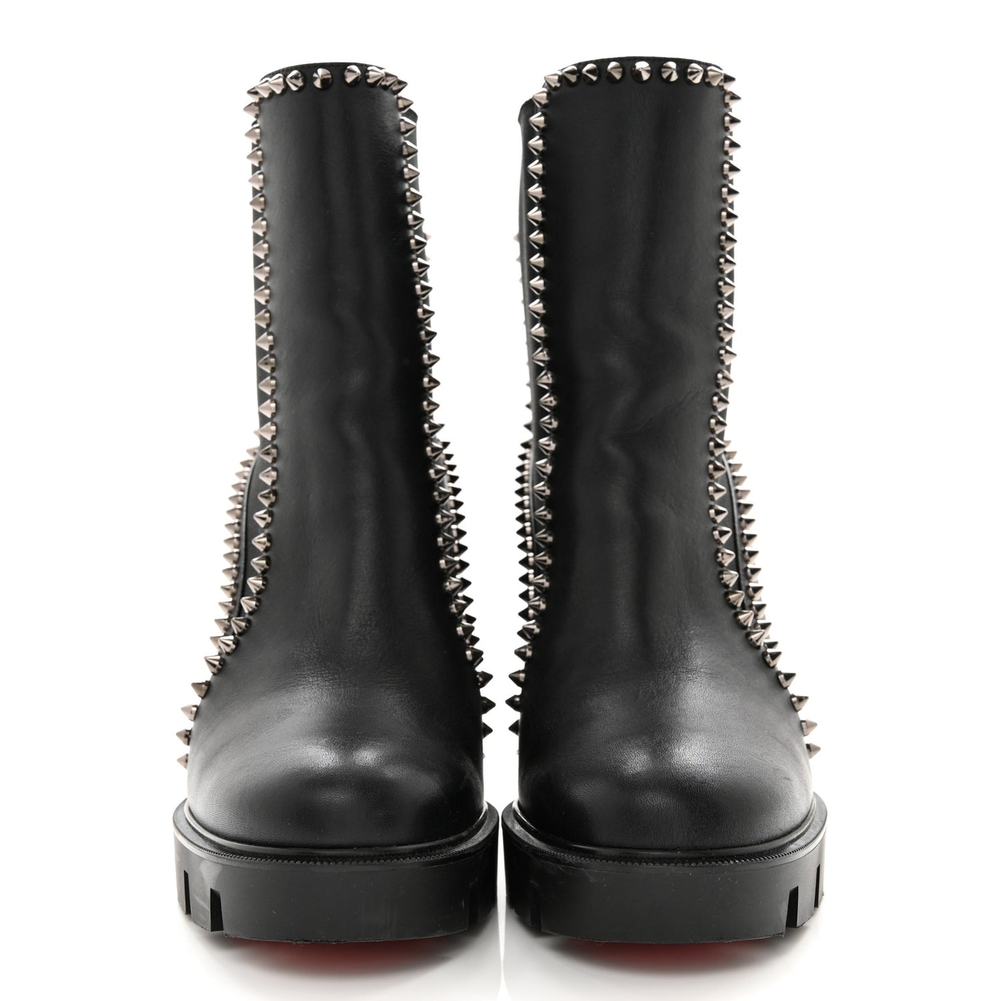 Nappa Out Line Spike Lug 100 Boots 38 Black