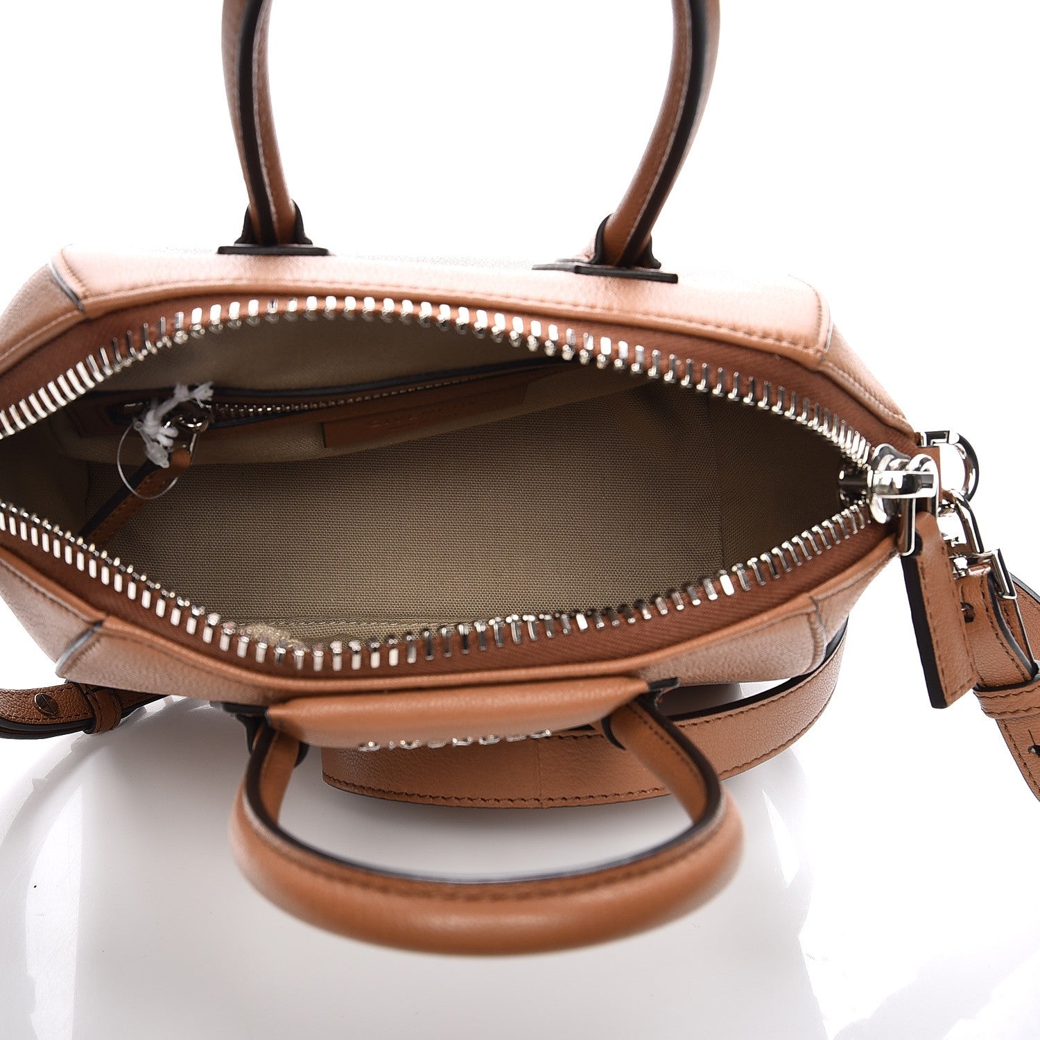 Givenchy Sugar Goatskin Mini Antigona Caramel 5 of 7