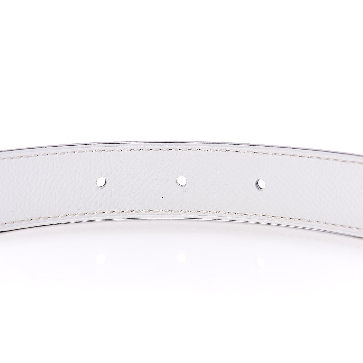 Epsom Swift 24mm Collier De Chien CDC Belt 90 White Etoupe