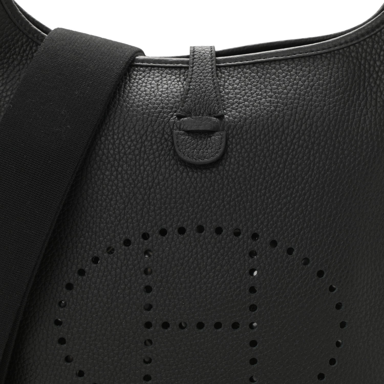 Hermes Taurillon Clemence Evelyne III PM Black 8 of 11