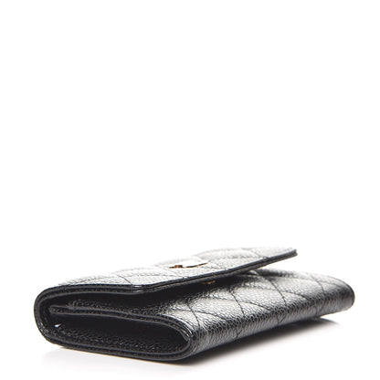 Chanel Caviar Quilted Flap Card Holder Black 4 of 9