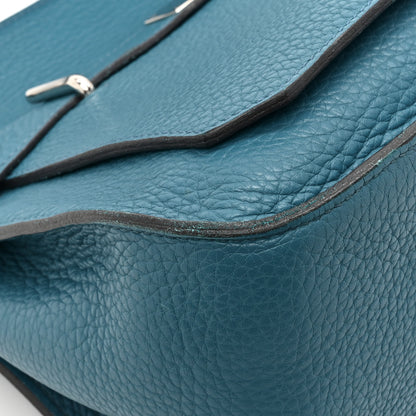 Hermes Taurillon Clemence Jypsiere 31 Bleu Izmir 16 of 21