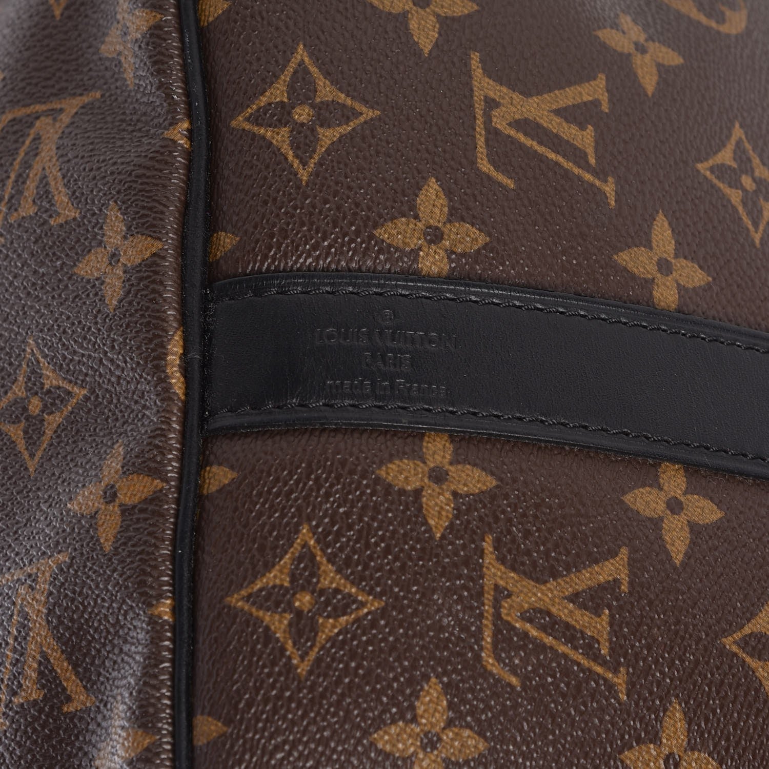 Louis Vuitton Monogram Macassar Keepall Bandouliere 45 7 of 7