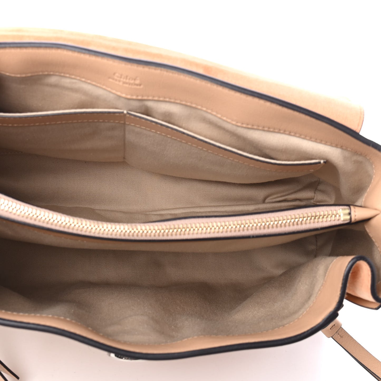 Calfskin Medium Faye Day Shoulder Bag Blush Nude