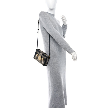 Louis Vuitton Snakeskin Petite Malle 2 of 12