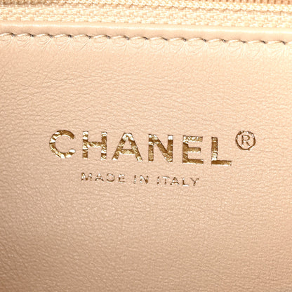 Chanel Lambskin Quilted Medium Carry Chic Flap White 7 of 11