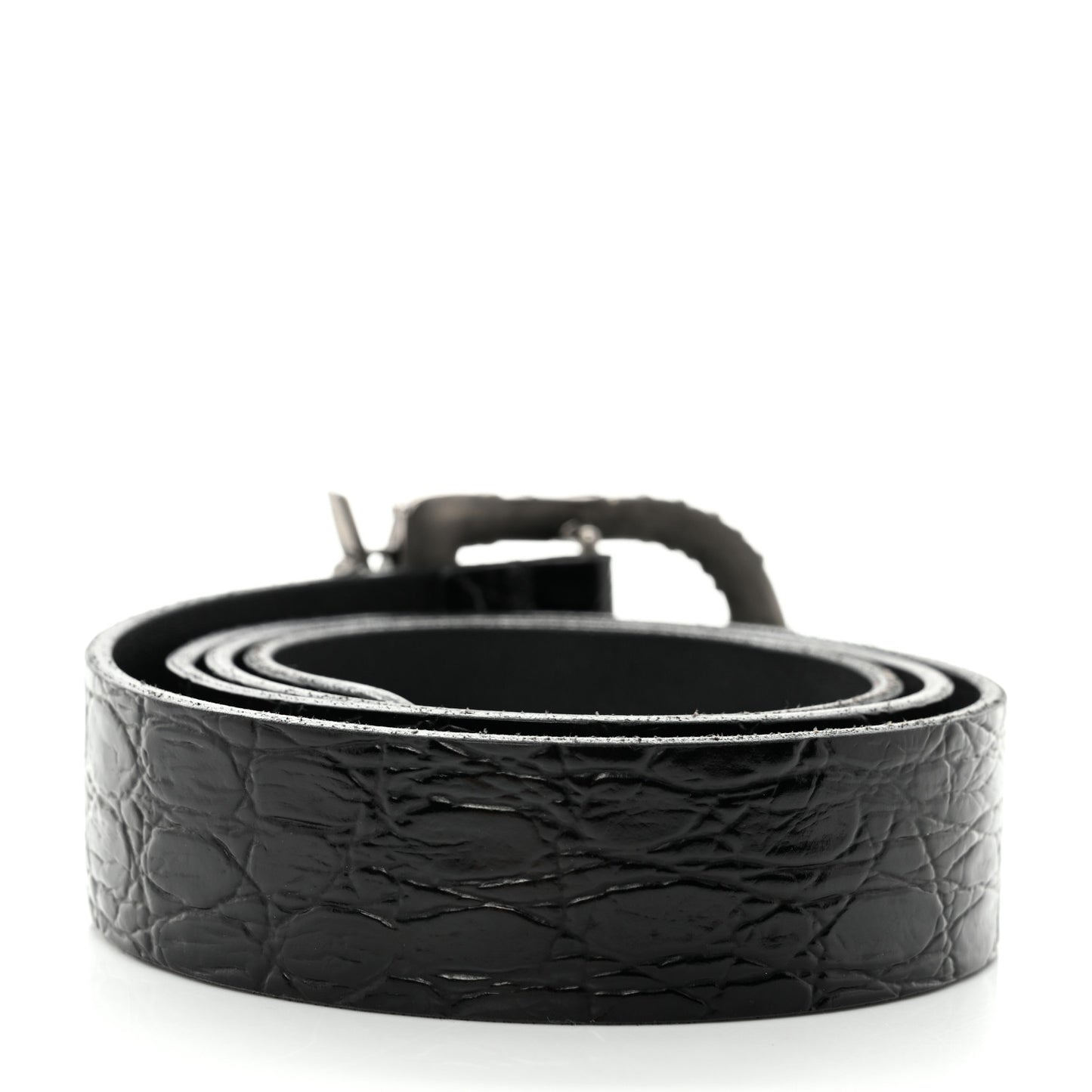 Calfskin Embossed Monogram Celtique Belt 85 34 Black
