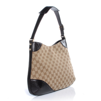 Gucci Monogram Hasler Shoulder Bag Ebony 3 of 8