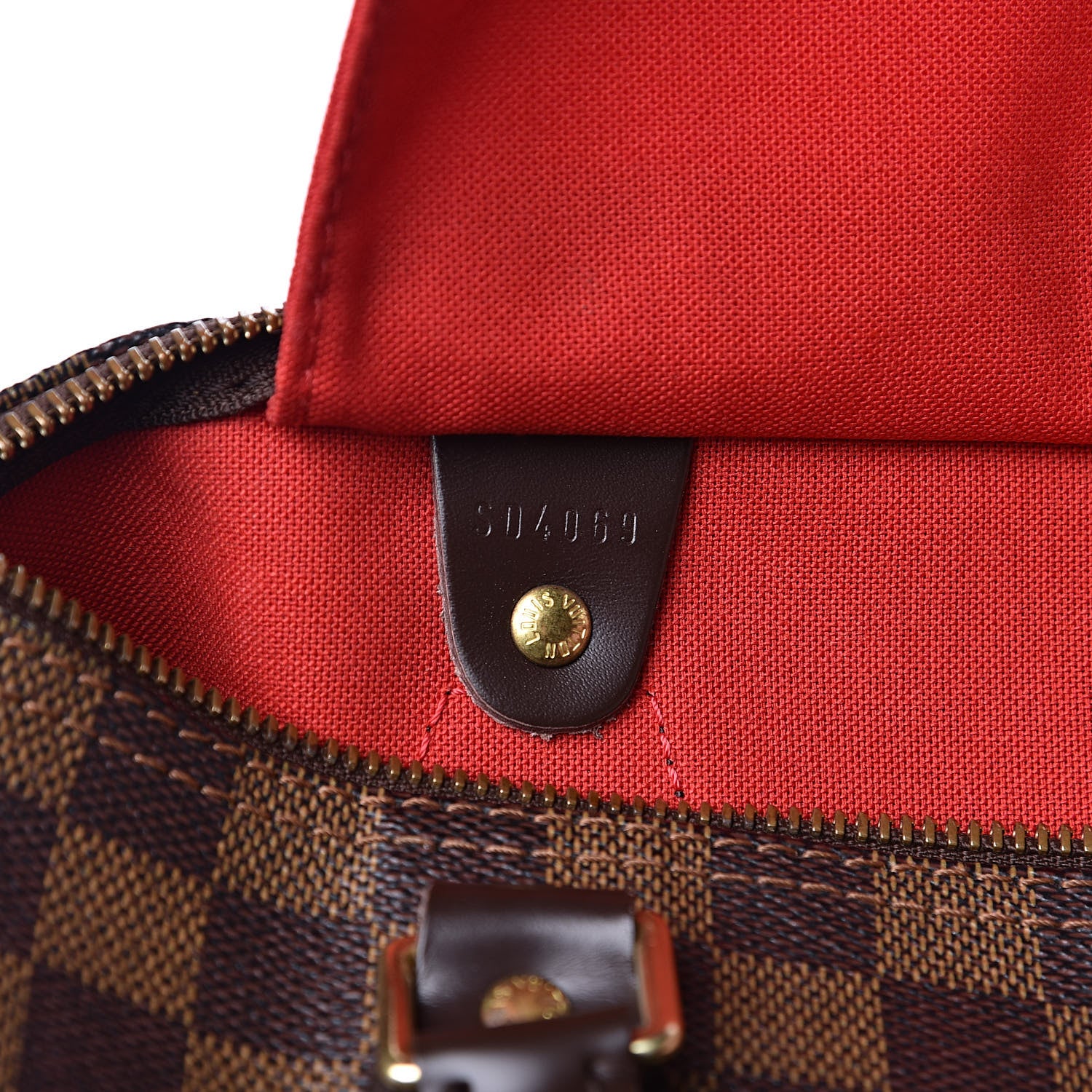 Louis Vuitton Damier Ebene Speedy 30 6 of 14